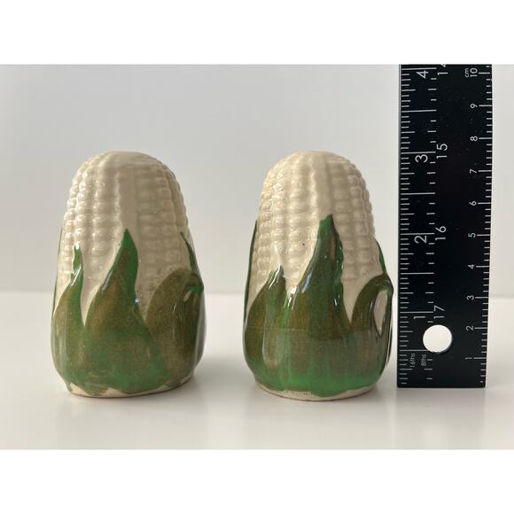 Shawnee Corn Queen Pottery - Teapot w/Lid, Creamer, Salt and Pepper Shakers EUC - Picture 7 of 16